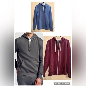 Set of Three - True Classic Hoodie Bundle - NWT Bundle Large